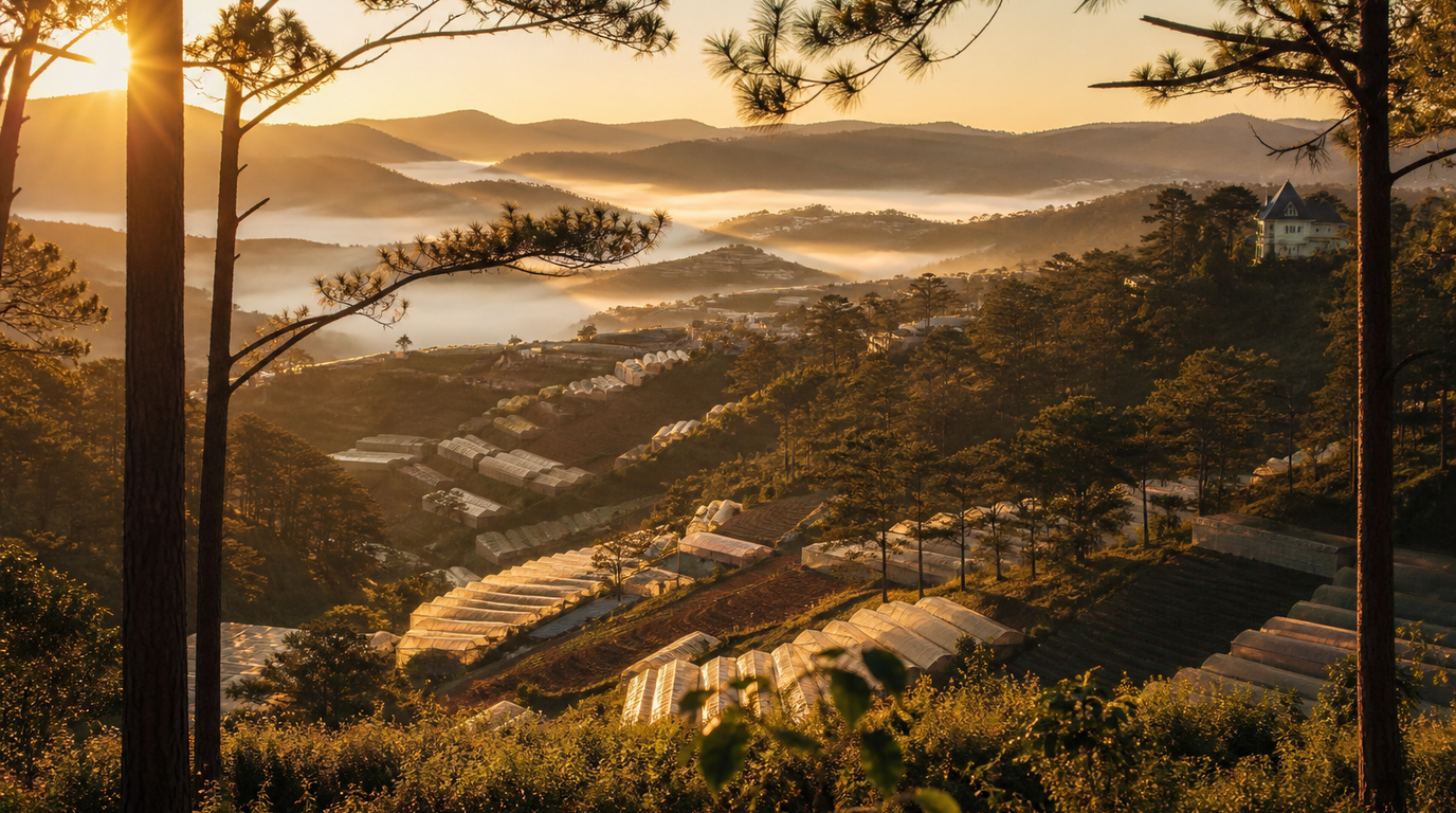 Da Lat: Pine Forest, Art Deco and the Coldest Coffee Country in Vietnam